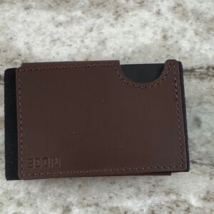 Ridge Biflex tobacco Brown Leather Card Holder men’s